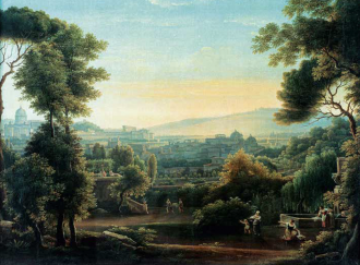 Fjodor Matvejev. Vaade Roomale Villa Medicist. 1810.